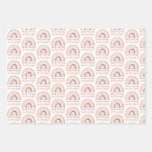 Wahre Farben sind wunderschöne Wrapping Paper Shee Geschenkpapier Set (Vorderseite)