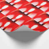 Wahre Flamme Geschenkpapier (Ecke)