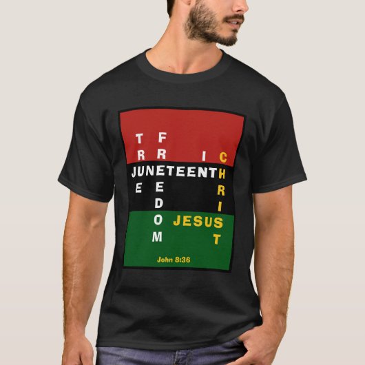 WAHRE FREIHEIT IN DER Christlichen Jungsteinzeit I T-Shirt (Vorderseite)