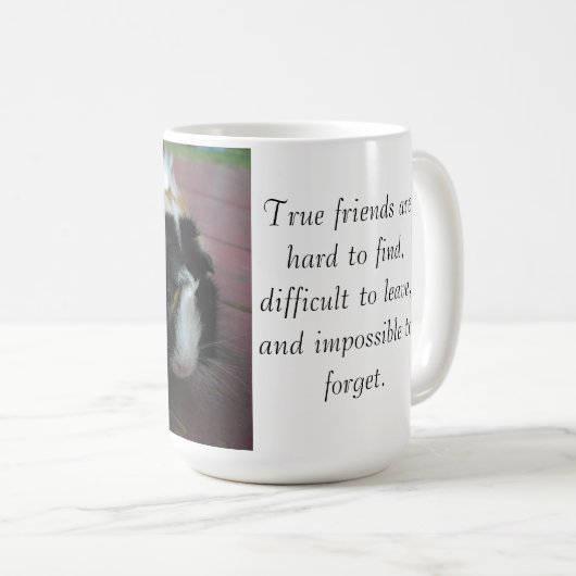 Wahre Freund-Tasse Kaffeetasse (VorderseiteRechts)