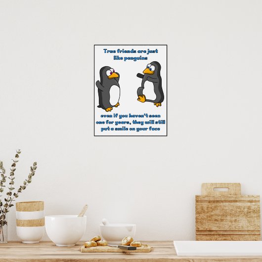 Wahre Freunde Poster, 16 x 20 Zoll Poster (Küche)