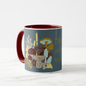 Wahre Freunde sind das Futter wert Tasse (Vorderseite Links)