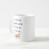 Wahre Freunde sind nie Freundschaft Kaffeetasse (Vorderseite Links)