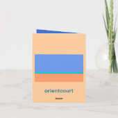 "Wahre Freunde sind schwer zu finden >Abschiedskar Karte (Rückseite)