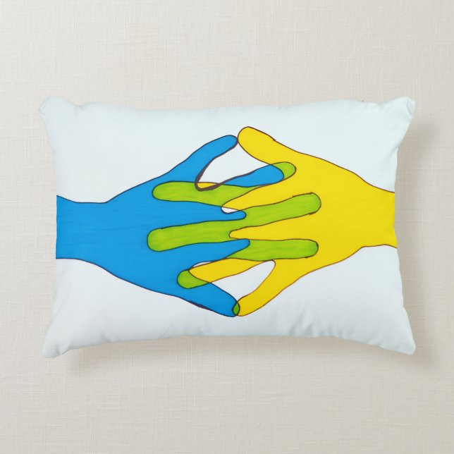 Wahre Freundschaft Dekokissen (Vorderseite)