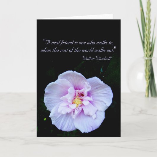 Wahre Freundschaften Karte (Vorderseite)