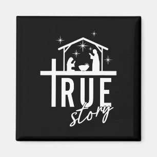 Wahre Geschichte der Geburt Jesu Christi Weihnacht Magnet