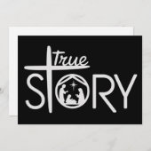 Wahre Geschichte der Geburt Jesu Weihnachten Nativ (Vorne/Hinten)