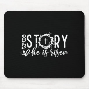 Wahre Geschichte Er Ist Auferstanden Frohe Ostern Mousepad