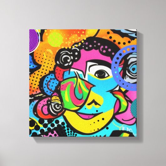 Wahre Geständnisse Leinwanddruck (Vorderseite)