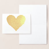 wahre Goldfolie Folienkarte (Anzeige)