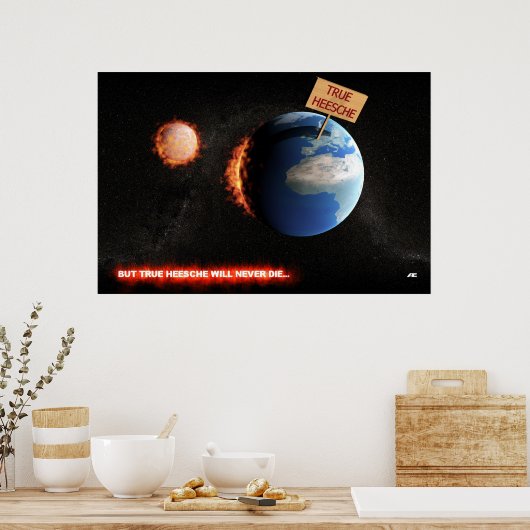 Wahre Heesche! Poster (Küche)