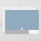 Wahre klassische Geburtstags-Einladung Einladung (Rückseite)