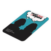 Wahre Kriminalität auf unseren Minds flexibel Magnet (Linke Seite)