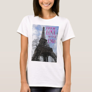 Wahre Liebe beendet nie T-Shirt