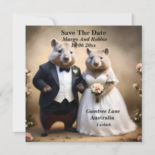 "Wahre Liebe Down Under: Wombats schließen den Bun Save The Date