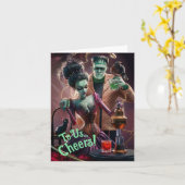 Wahre Liebe, ein Wissenschaftsexperiment, Hallowee Karte (Gelbe Blume)