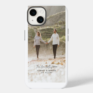 Wahre Liebe Foto moderne minimalistische personali iPhone 14 Hülle