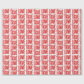 WAHRE LIEBE GESCHENKPAPIER (Flach)