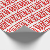 WAHRE LIEBE GESCHENKPAPIER (Ecke)
