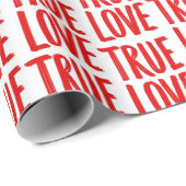 WAHRE LIEBE GESCHENKPAPIER (Rolleneckpunkt)