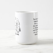Wahre Liebe Groß und Klein Romantische Tasse (Mittel)