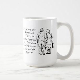 Wahre Liebe Groß und Klein Romantische Tasse