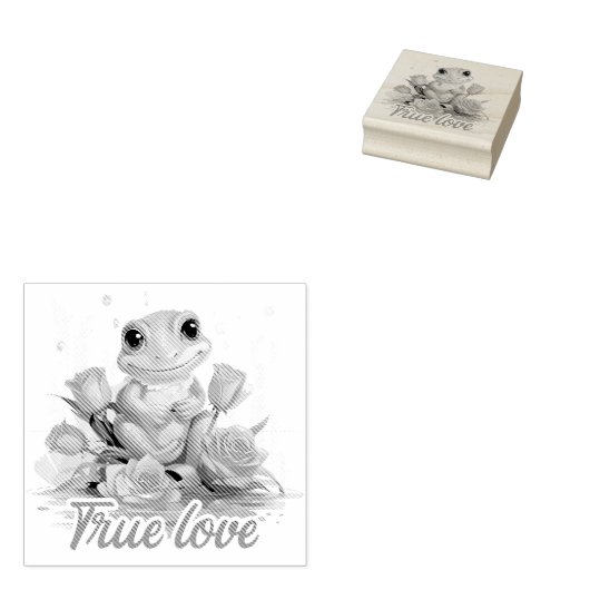 Wahre Liebe Gummistempel (Stempel)