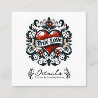 Wahre Liebe Herz Tattoo Aufkleber Hochzeit Details
