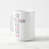 Wahre Liebe Kaffeetasse (Vorderseite Links)