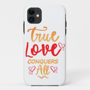 WAHRE LIEBE KONQUENT ALLE süße Valentingeschenke Case-Mate iPhone Hülle