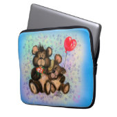Wahre Liebe Laptopschutzhülle (Vorderseite Links)