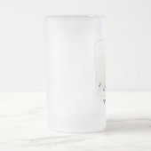 Wahre Liebe Mattglas Bierglas (Mittel)