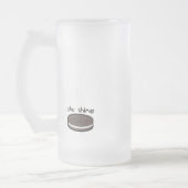 Wahre Liebe Mattglas Bierglas (Links)