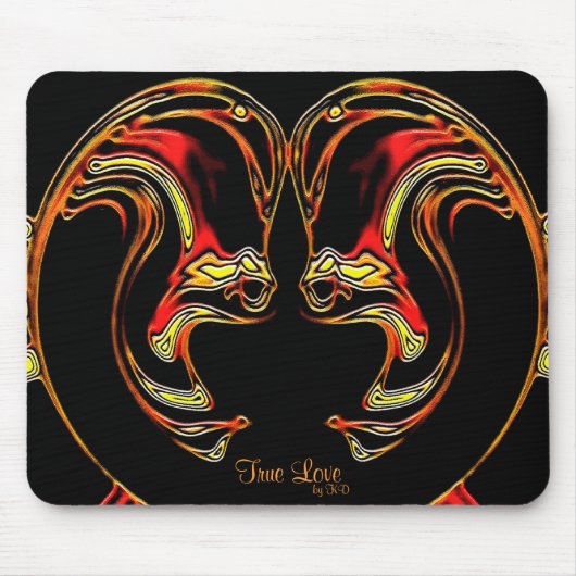 Wahre Liebe Mousepad (Vorne)