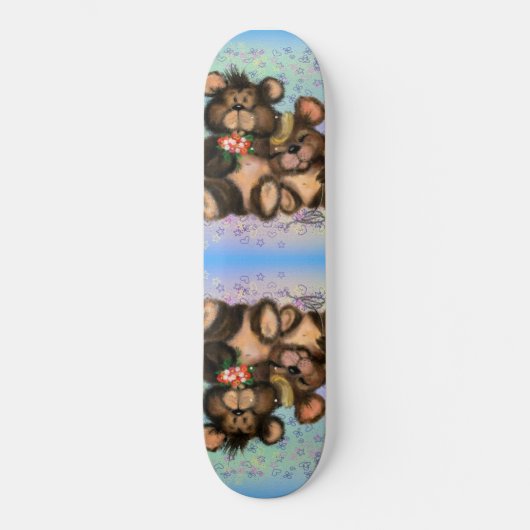 Wahre Liebe - Niedlich Skateboard (Vorderseite)