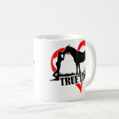 Wahre Liebe (Pferd) Kaffeetasse (VorderseiteRechts)
