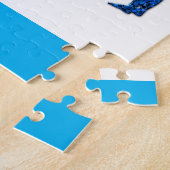 "WAHRE LIEBE" PFERDE MIT PERSONALISIERTEM NAMEN. PUZZLE (Seite)