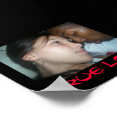 wahre Liebe Poster (Ecke)