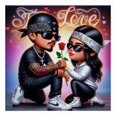 Wahre Liebe Poster (Vorderseite)