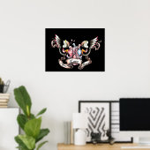 wahre Liebe Poster (Heimbüro)