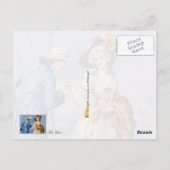 Wahre Liebe Postkarte (Rückseite)