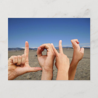 Wahre Liebe Postkarte