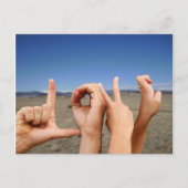 Wahre Liebe Postkarte (Vorderseite)