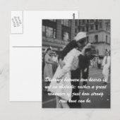 Wahre Liebe Postkarte (Vorne/Hinten)