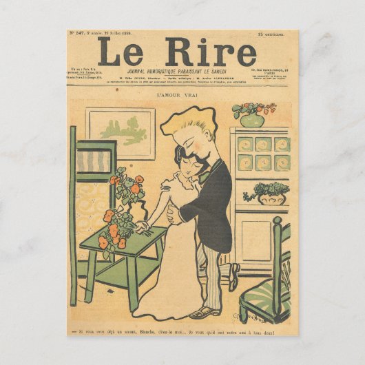 Wahre Liebe Postkarte (Vorderseite)