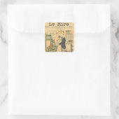 Wahre Liebe Quadratischer Aufkleber (Tasche)