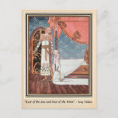 WAHRE LIEBE - Sagen Sie mir den Weg, und ich werde Postkarte (Vorderseite)