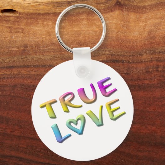 Wahre Liebe Schlüsselanhänger (Vorderseite)