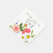 Wahre Liebe Serviette (Ecke)